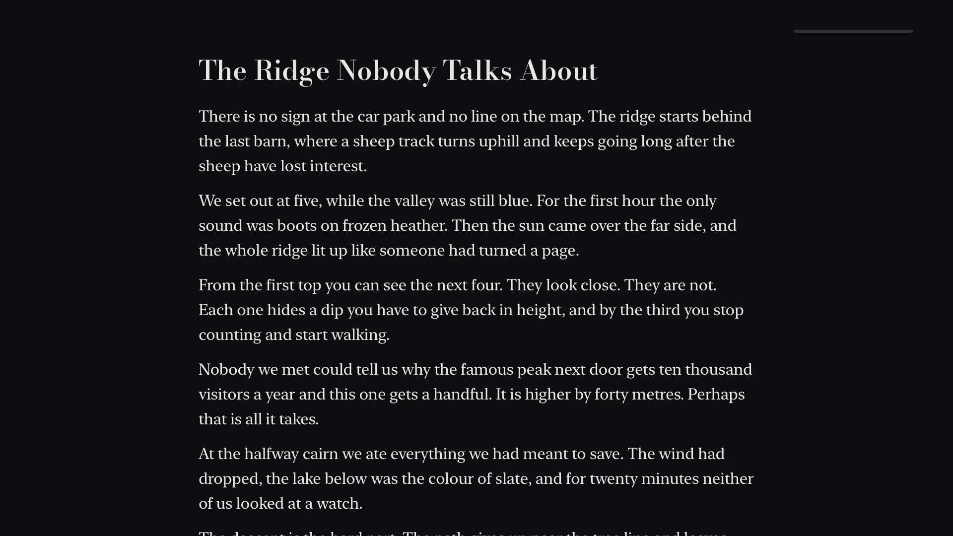 The page shown as plain, readable text